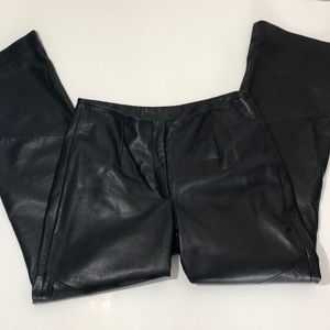 Wilson’s Black Leather Pants